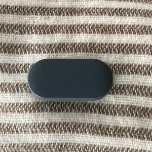 Black Rectangular ear bud case